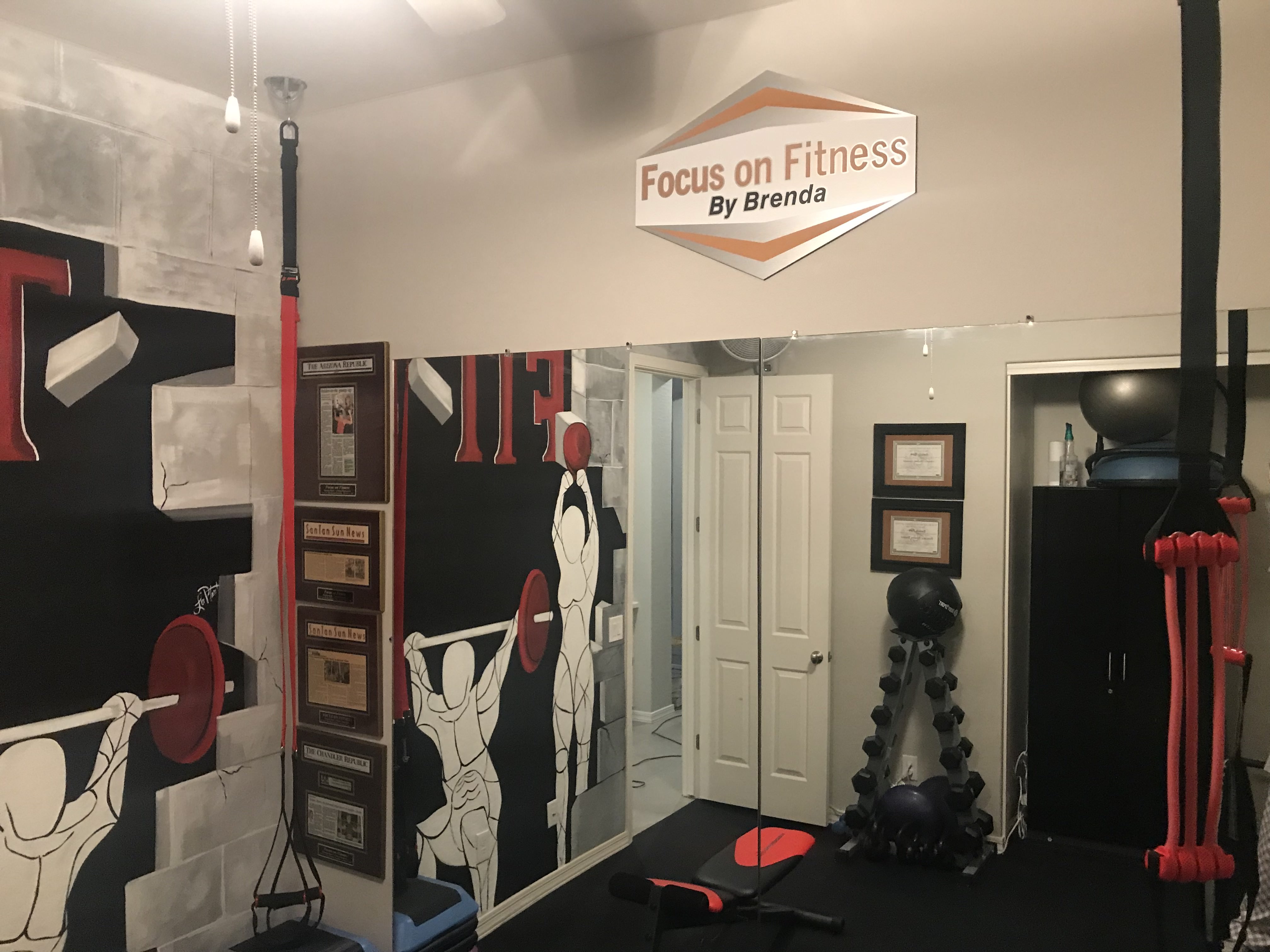 gym in chandler arizona featuring fitness training equipment in arizona